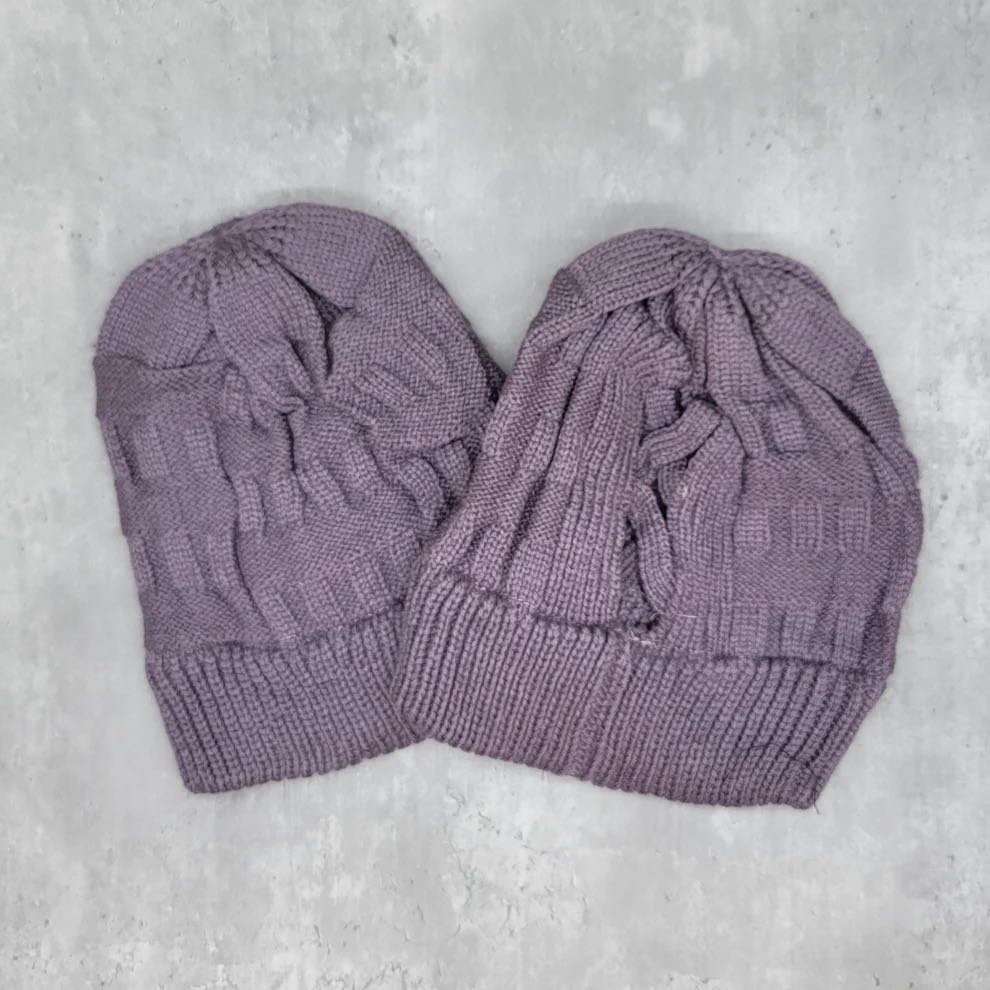 Purple Beanie