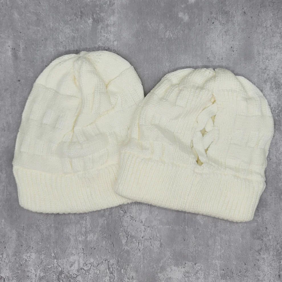 Cream Beanie