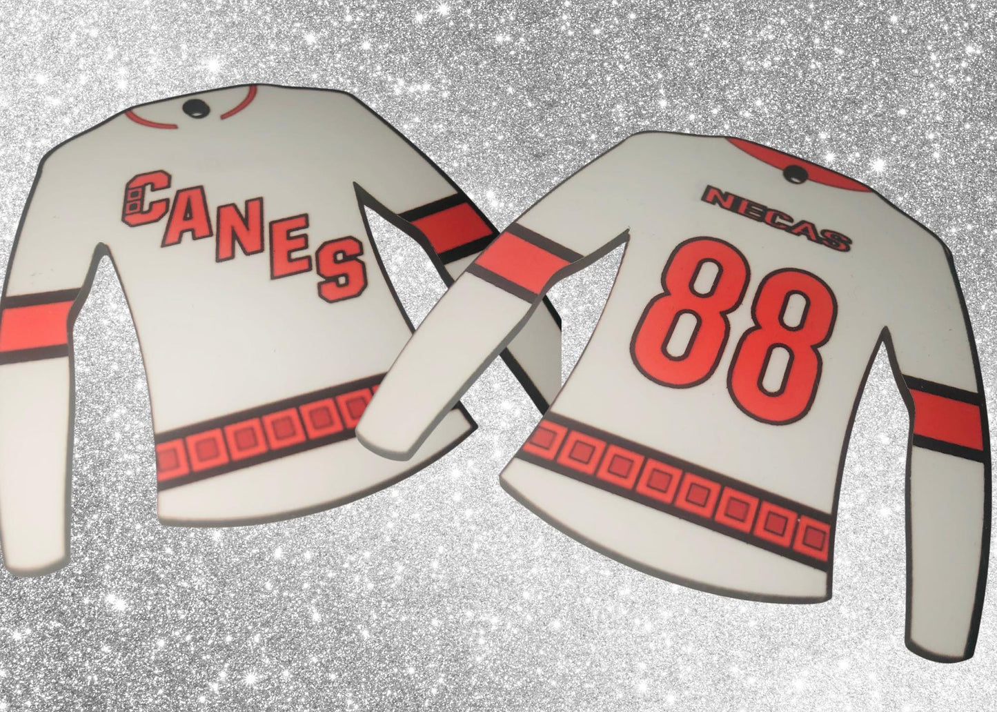 Canes Jersey Keychain