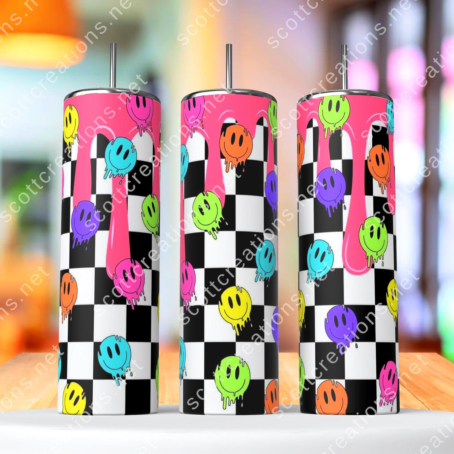 20oz Smile Drip Tumbler