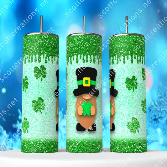 St Patty's Gnome Tumbler