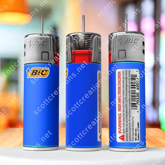 Blue Lighter Tumbler