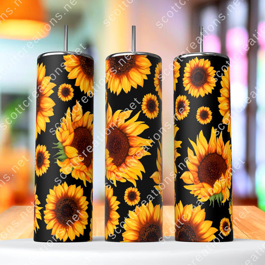 20oz Sunflower Tumbler