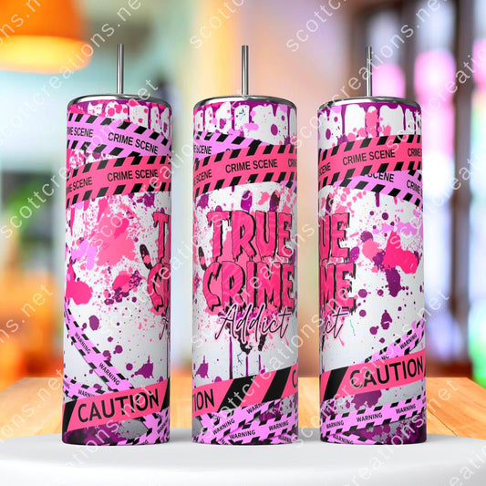 20oz Ture Crime Tumbler
