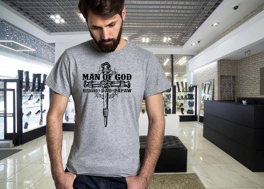 Man of God Nail Cross