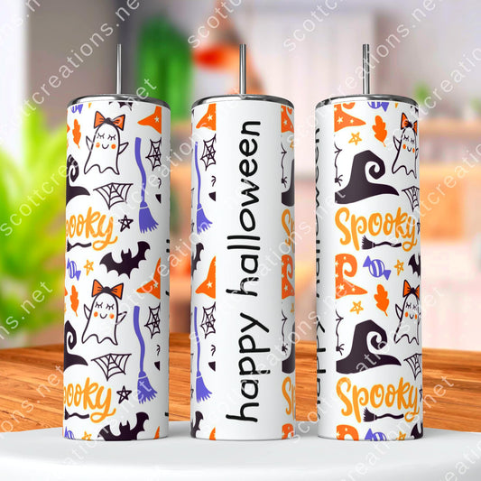 Witch Happy Halloween Tumbler