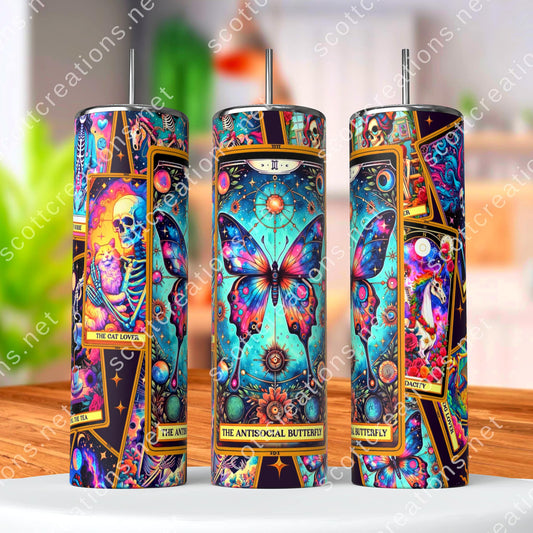 The Antisocial Butterfly Tumbler