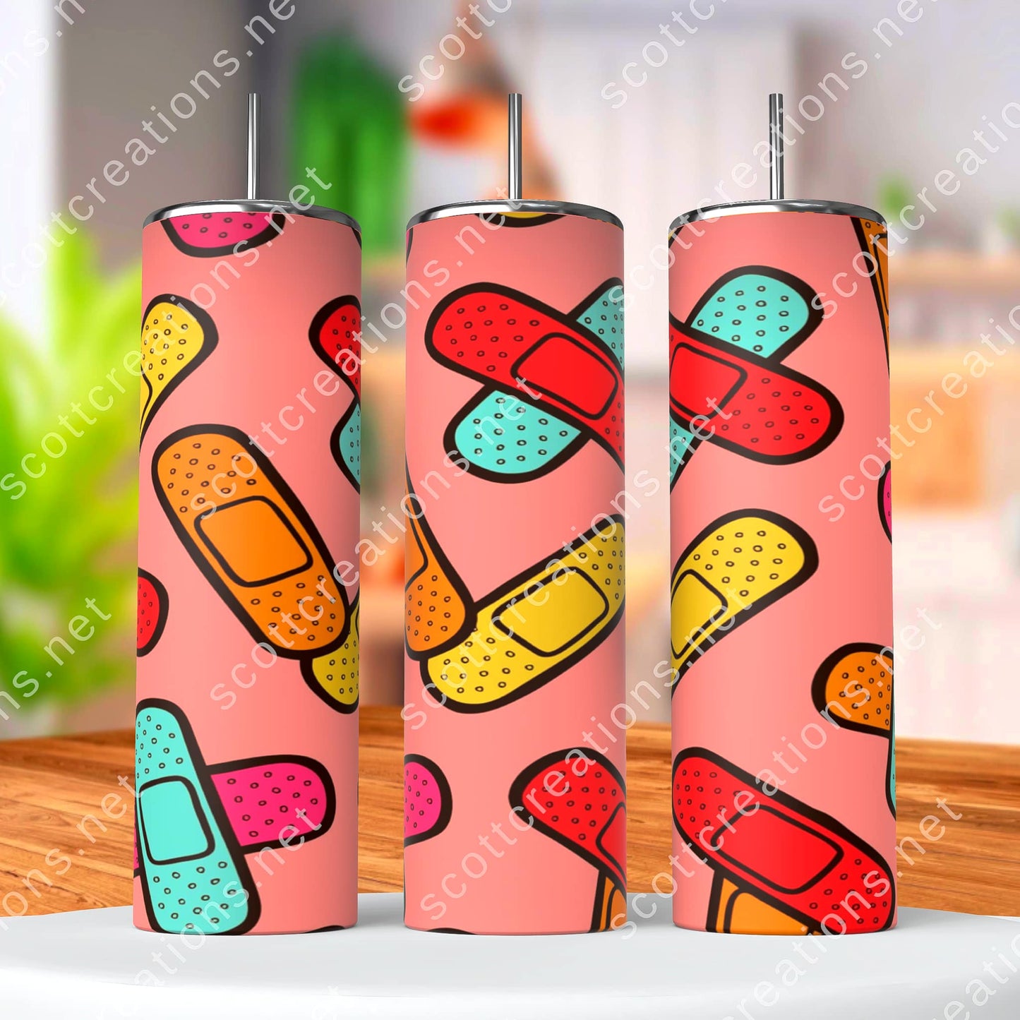 Band-Aid Tumbler