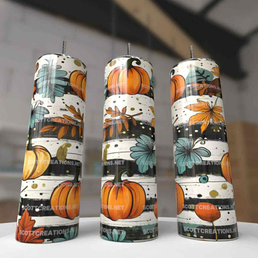Vintage Pumpkins Tumbler