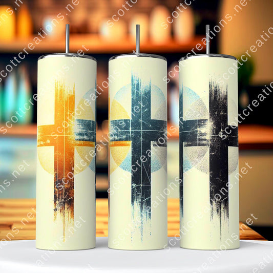 3 Crosses Tumbler