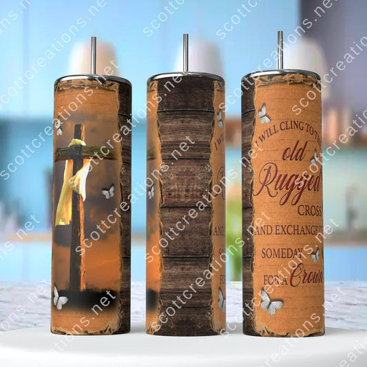 Old Rugged Cross Tumbler