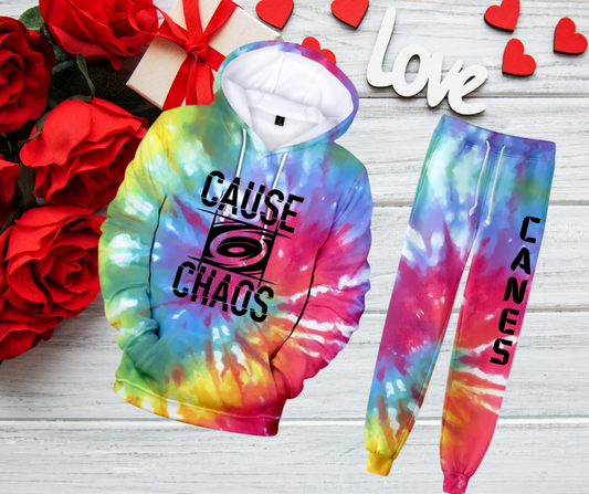 Canes Tye Dye Sweatsuit