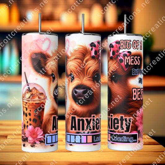 Big Mess of Anxiety Tumbler