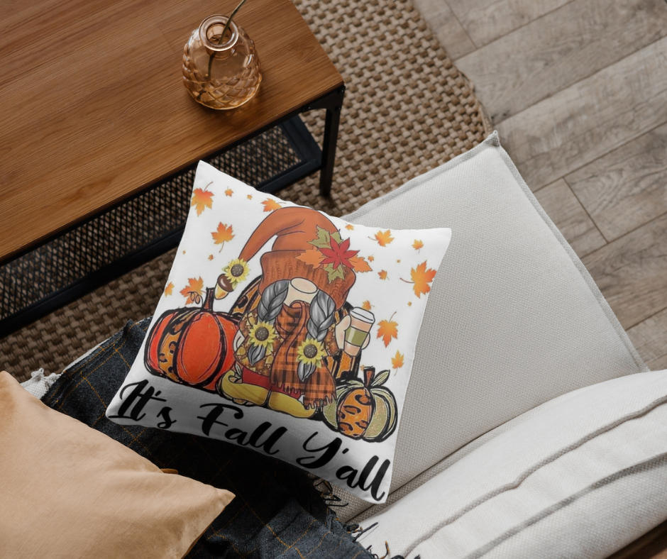 Its Fall Yall Pillowcase