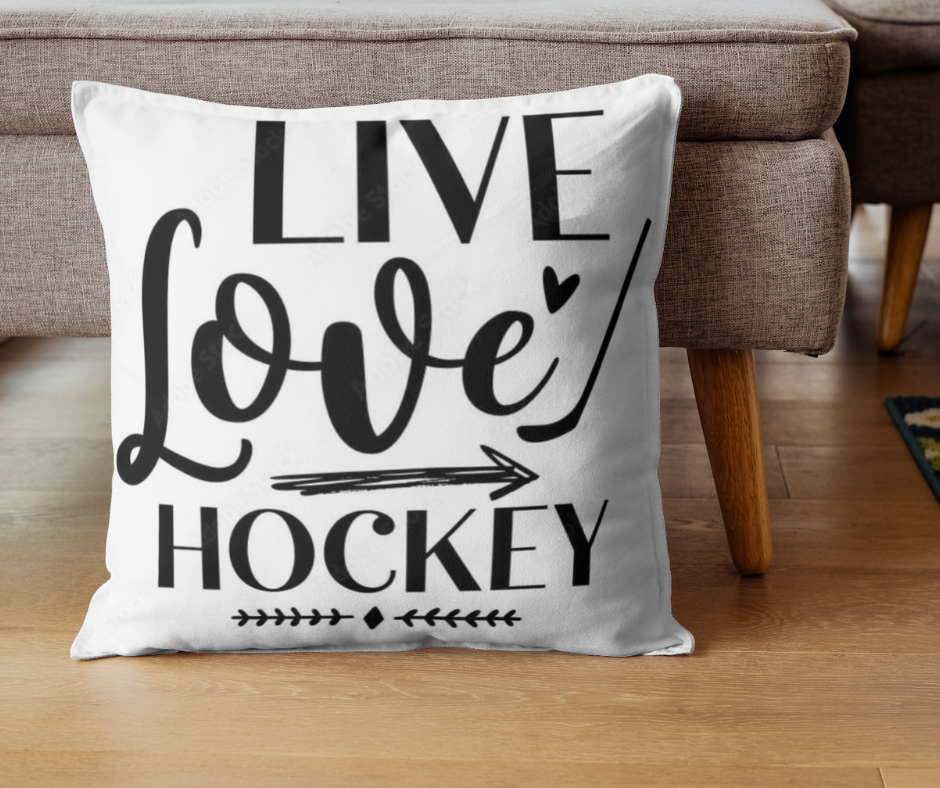Live Love Hockey Pillowcase