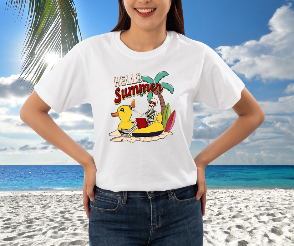 Summer Skelly Floating