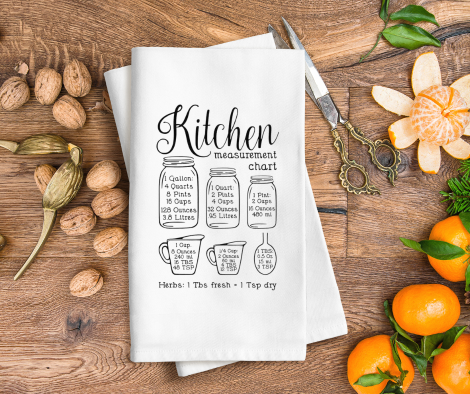 Measurement Chart Hand Towel