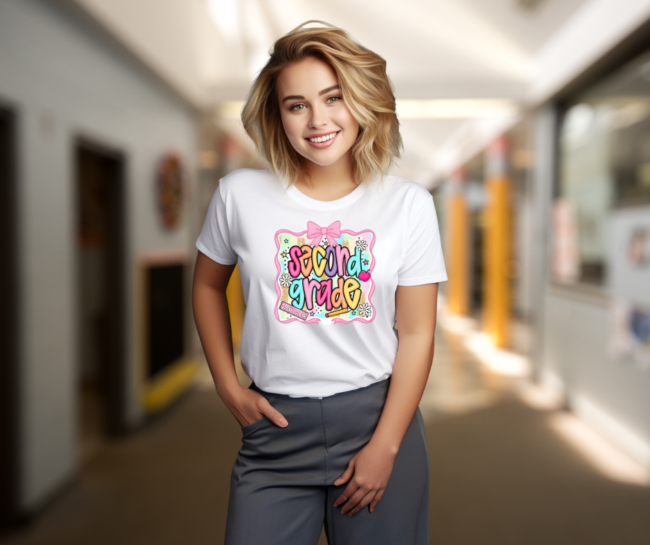 Second Grade with Bow