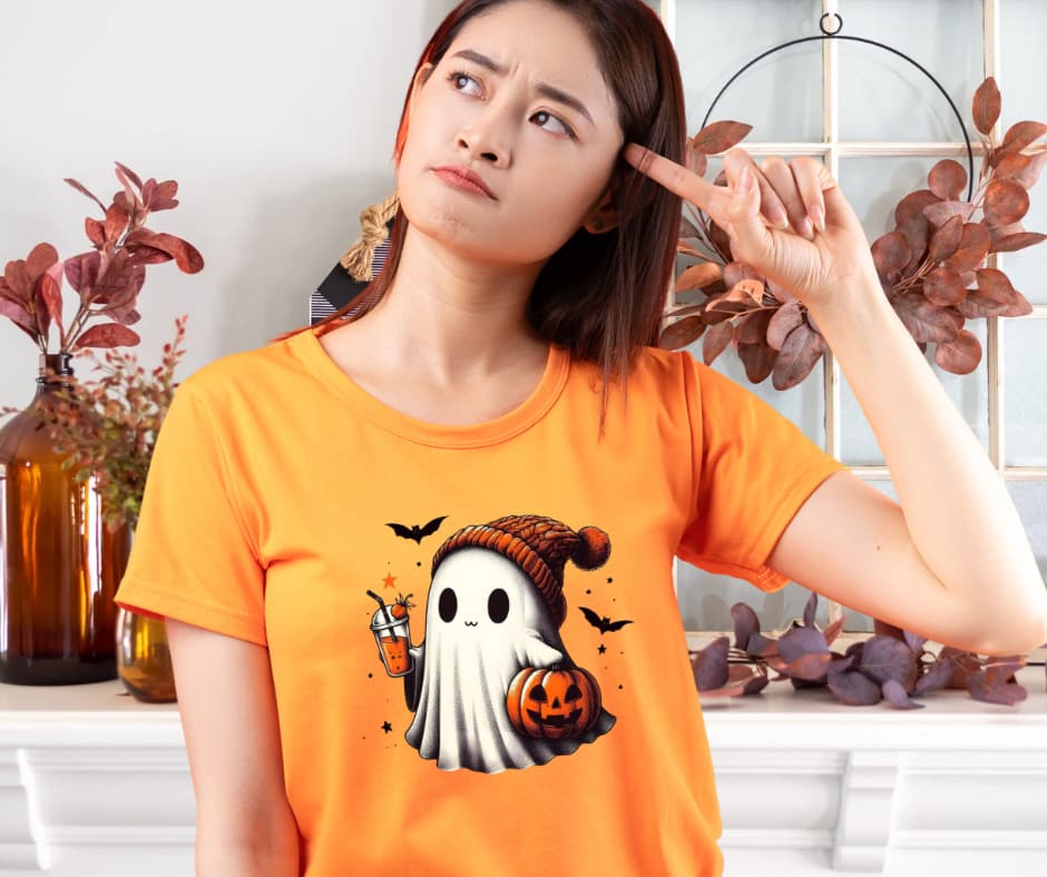 Pumpkin Ghost Coffee