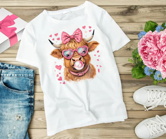 Highland Cow Valentine