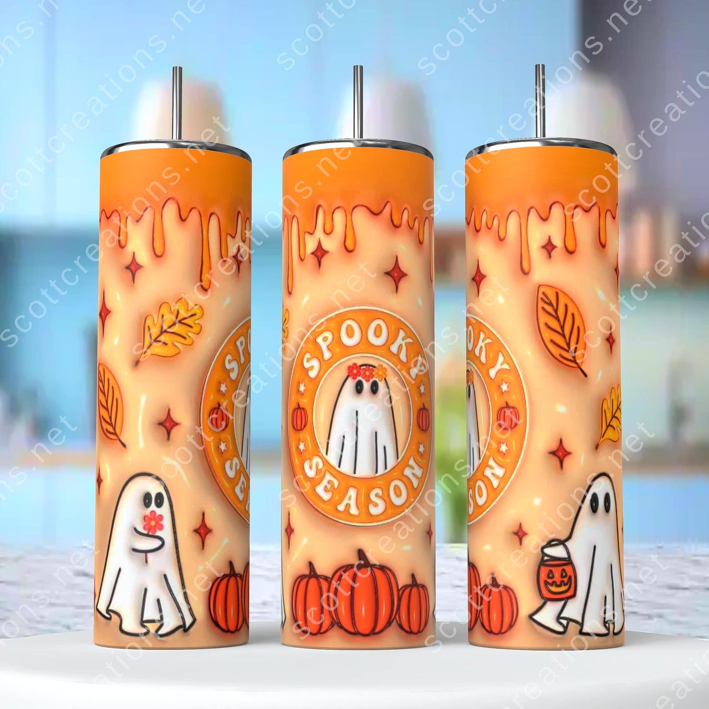 Ghost Coffee Tumbler