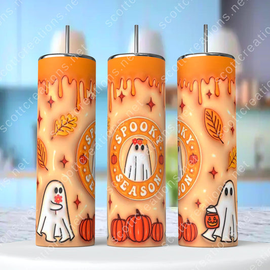 Ghost Coffee Tumbler