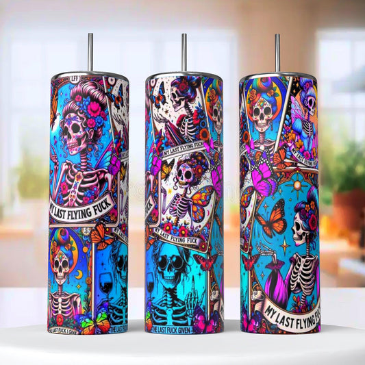 Skelly Cards Tumbler