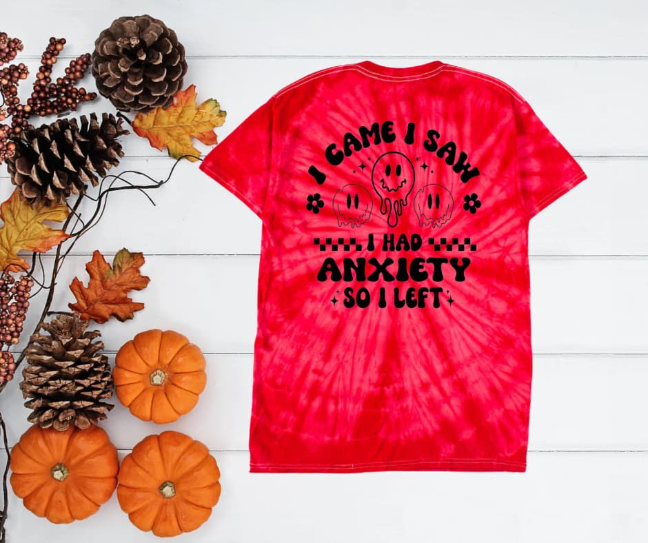 Anxiety so I Left