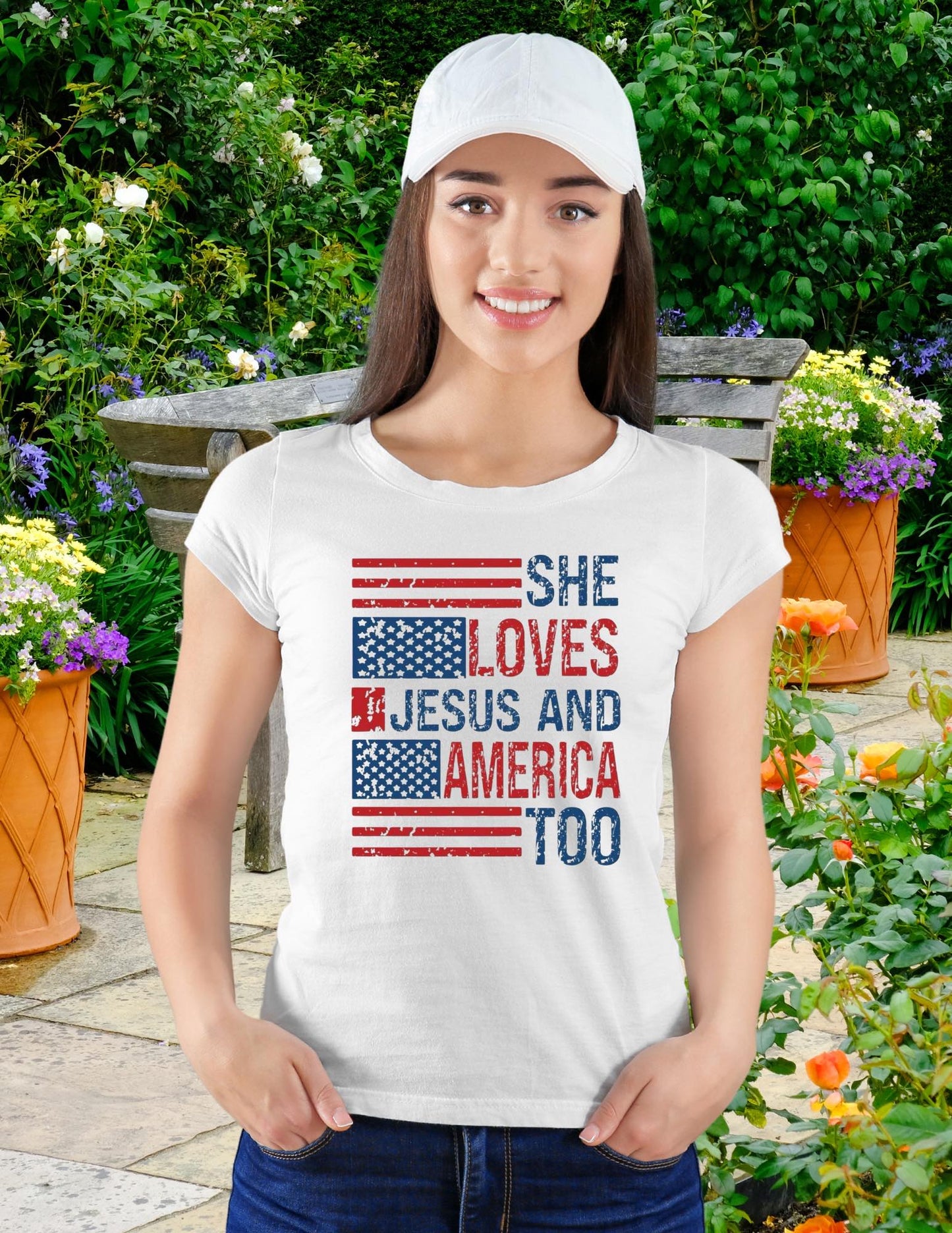 Loves God and America