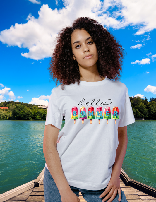 Hello Summer Popsicle