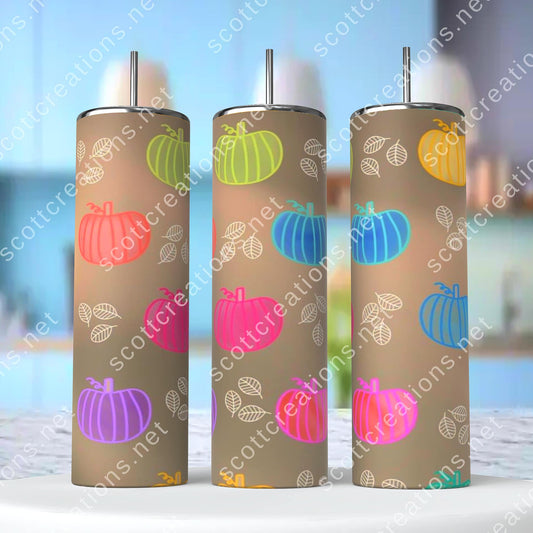Pastel Pumpkin Tumbler