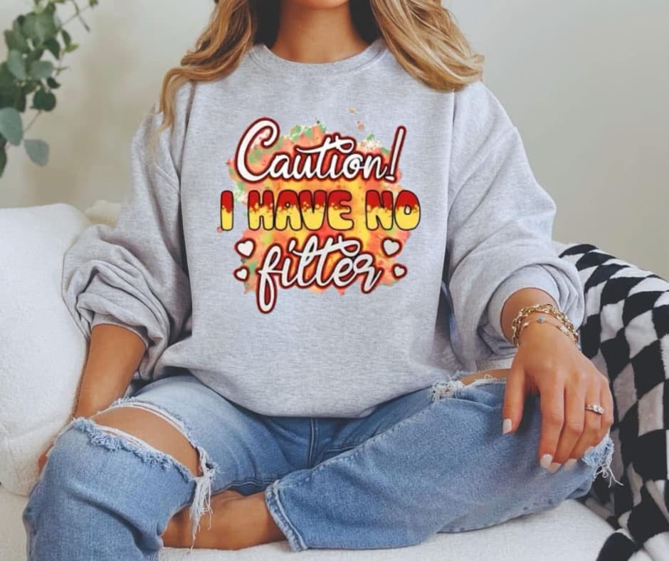 Caution I have NO Filter