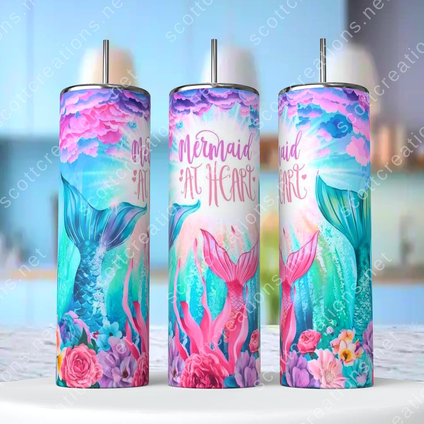 Mermaid Tail Tumbler