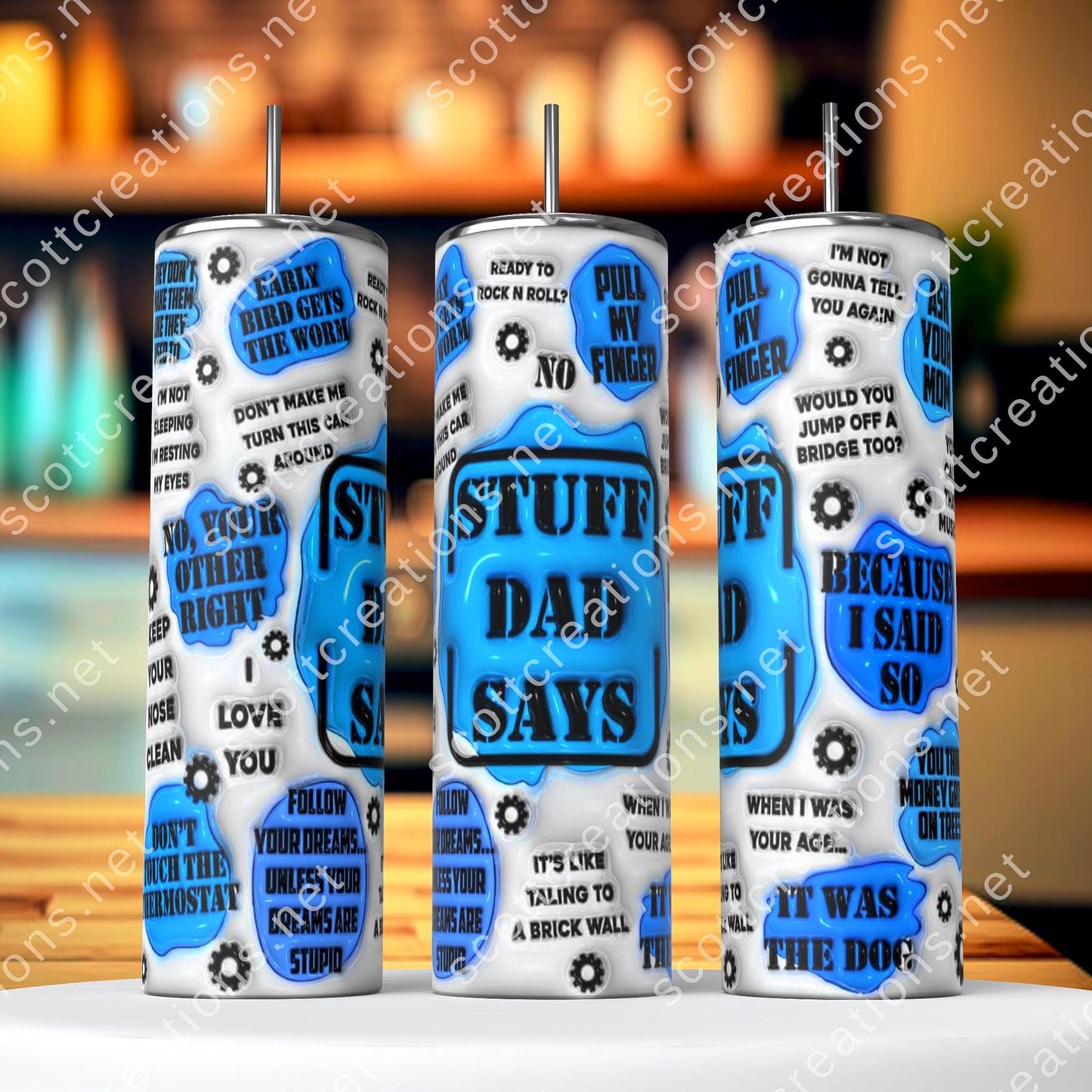 Stuff Dad Says Tumbler