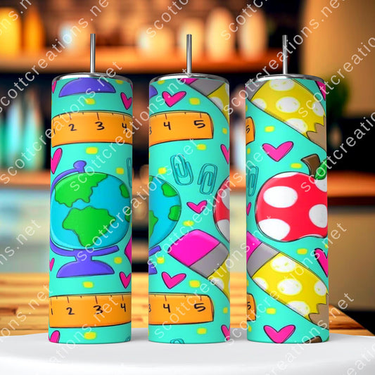 Classroom Supplies Tumbler
