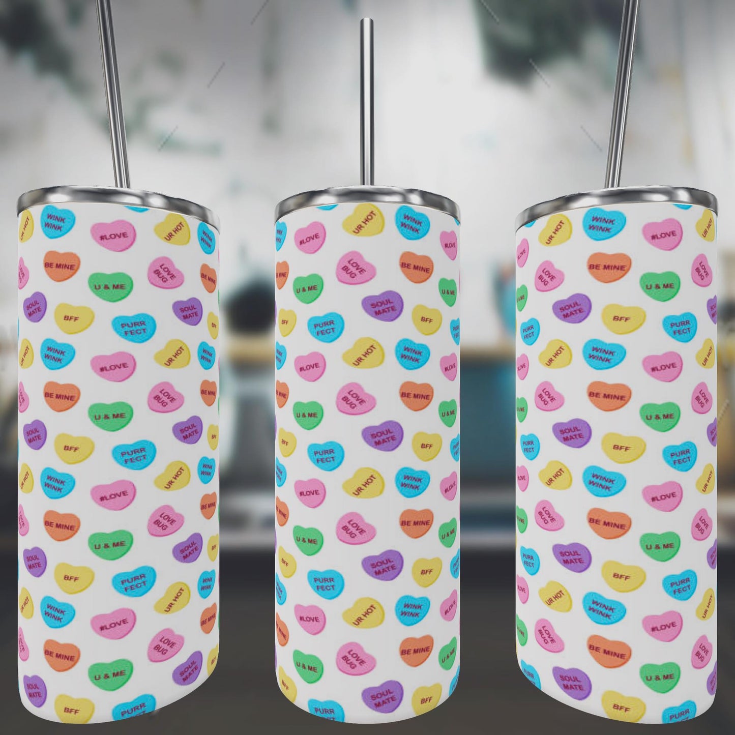 Valentines Heart Tumbler