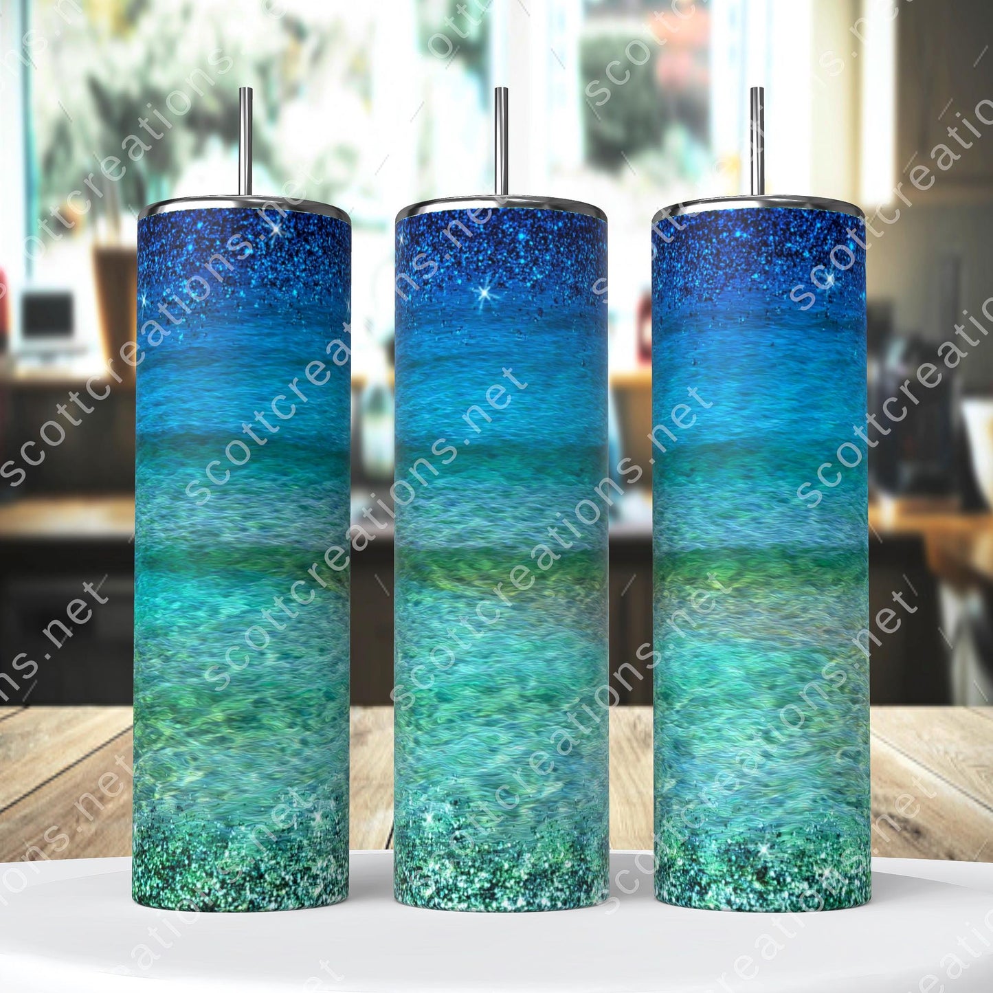 Beach Water Tumbler
