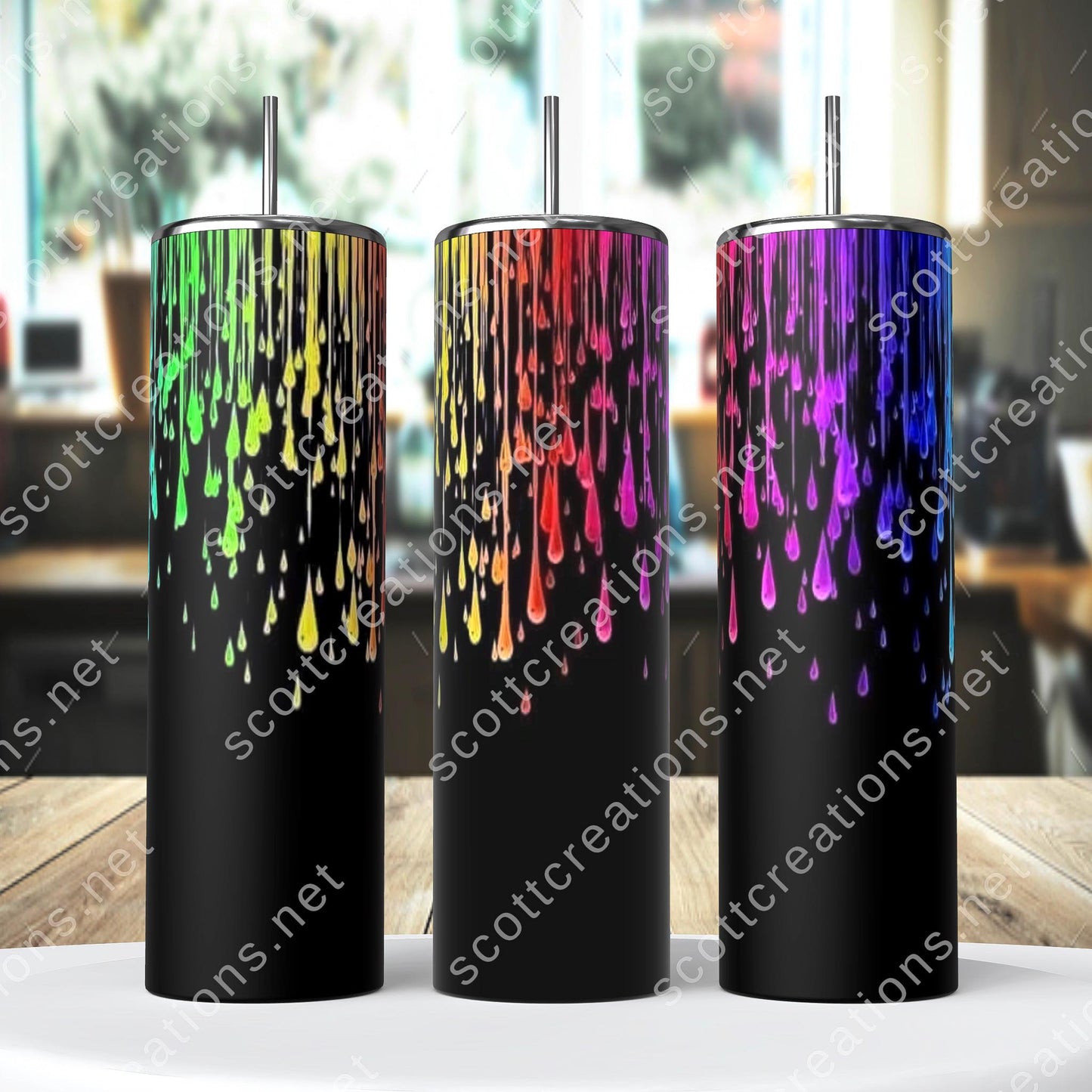 Paint Pouring Tumbler