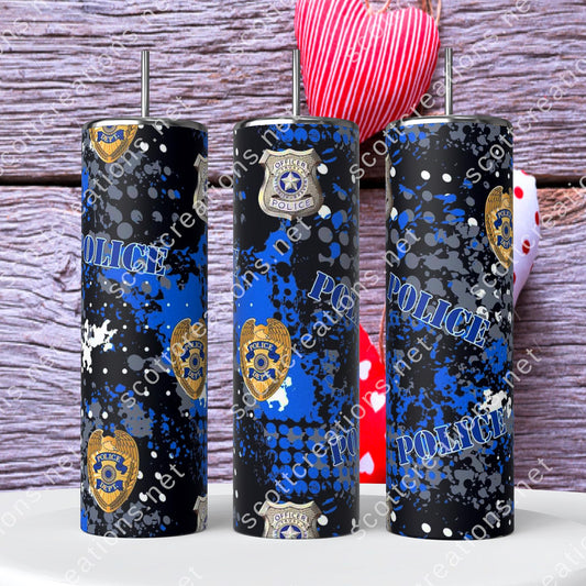 Police Tumbler