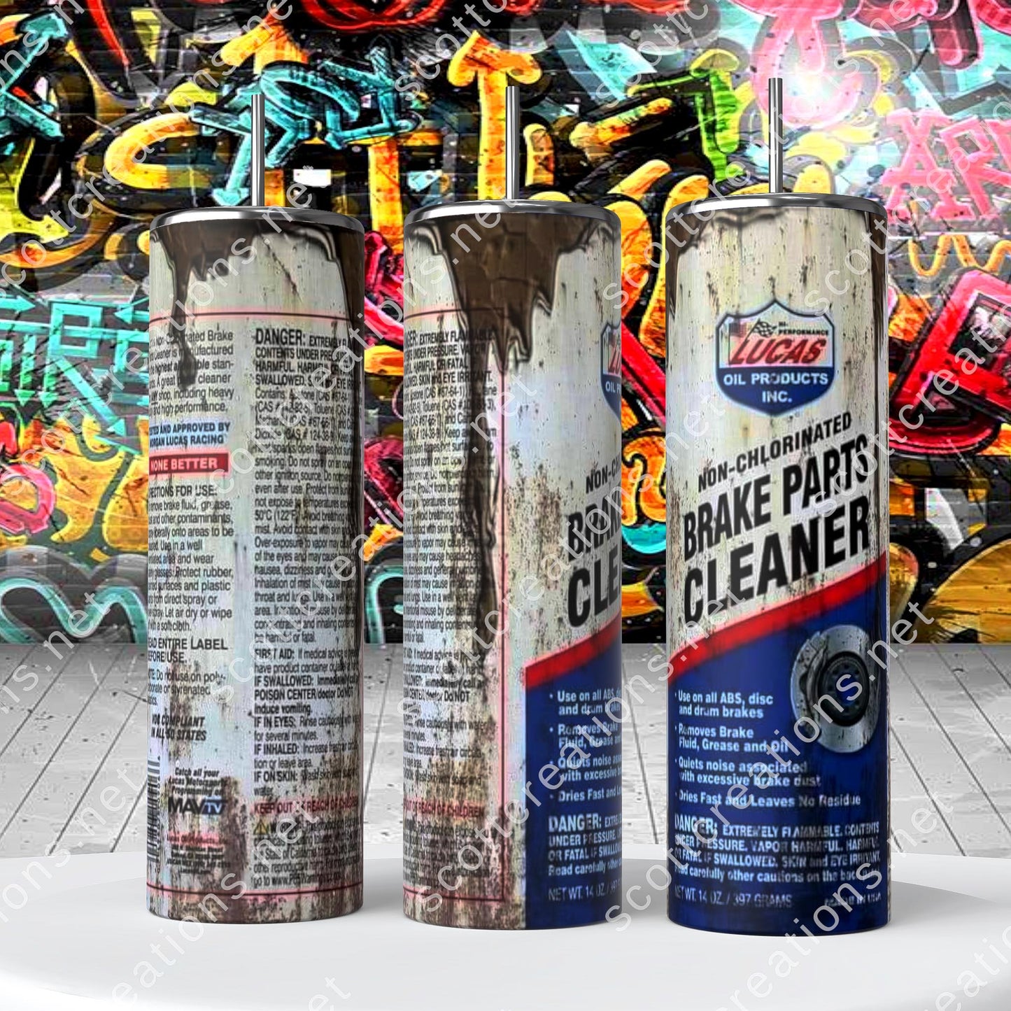 Brake Cleaner Tumbler