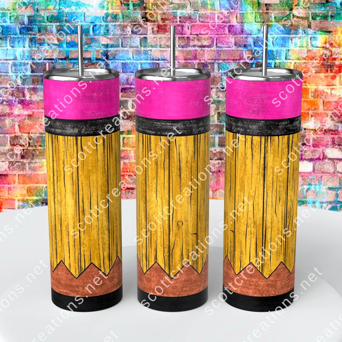 Rustic Pencil Tumbler