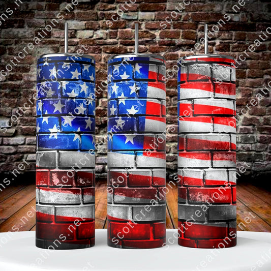 American Bricks Tumbler