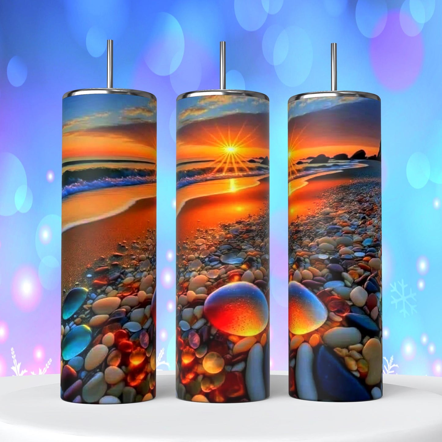 Rock Sunset Tumbler