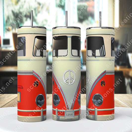 VW van Red Tumbler