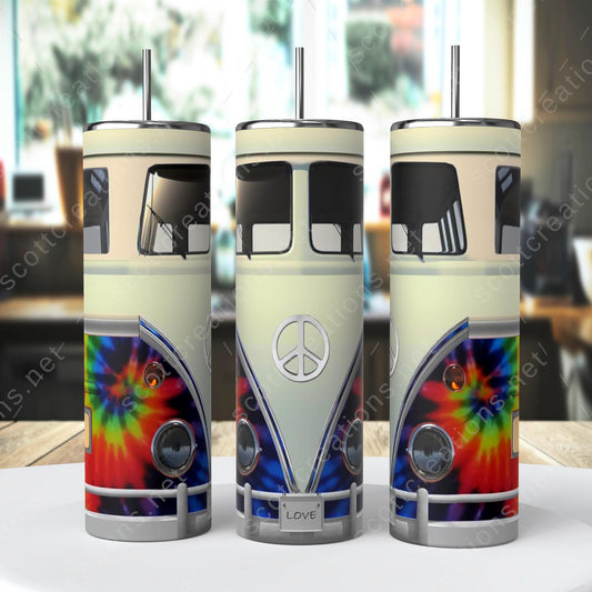 Tie-Dye Van Tumbler