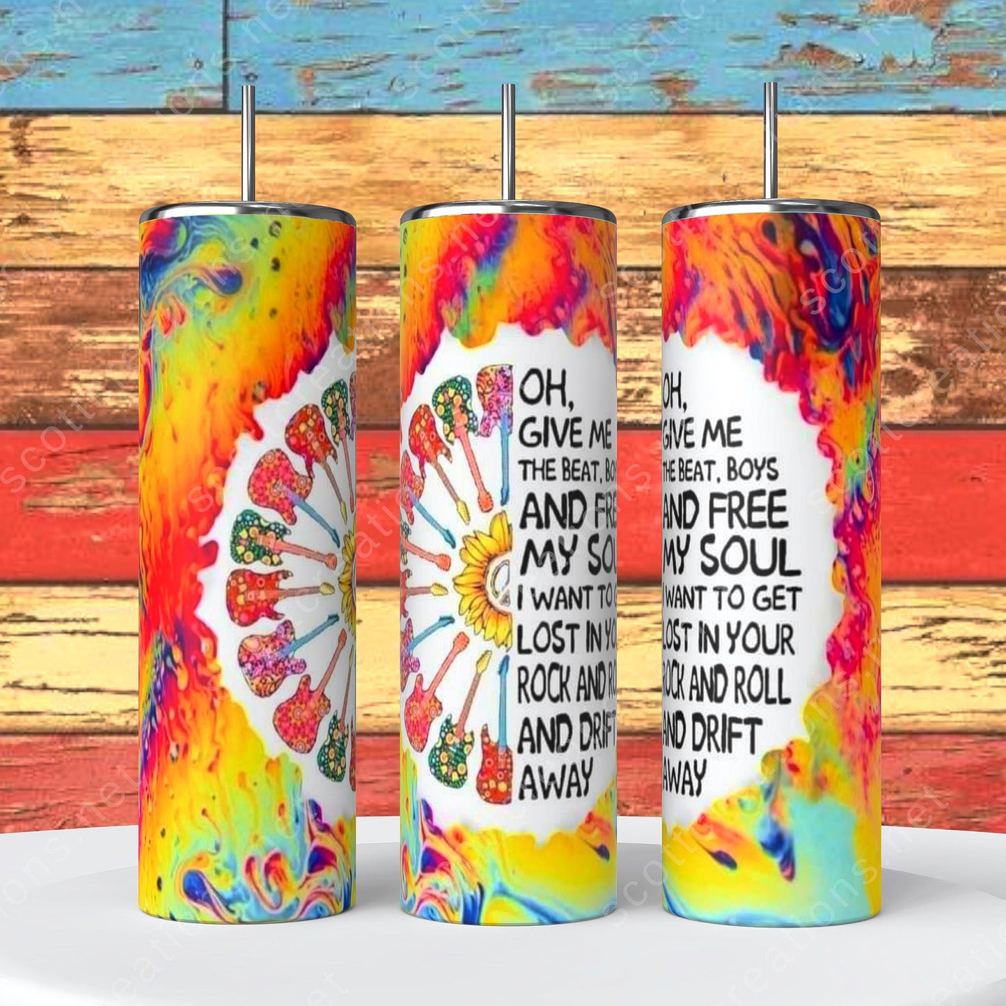 Rock and Roll Tumbler