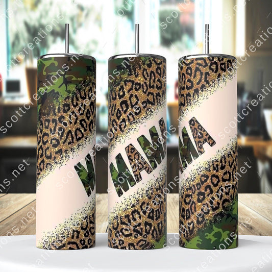 Mama Camo Tumbler