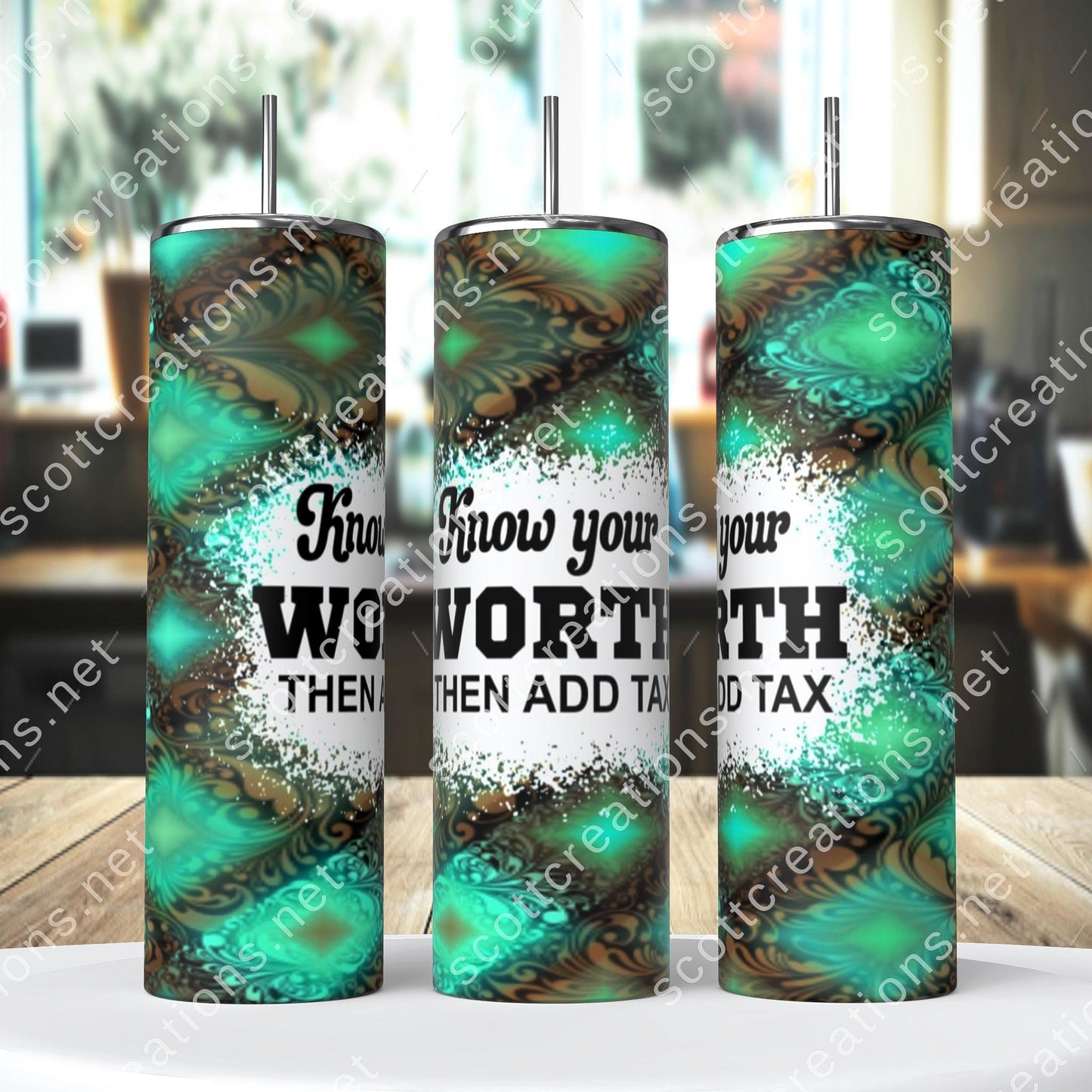 Know your Worth Tumbler