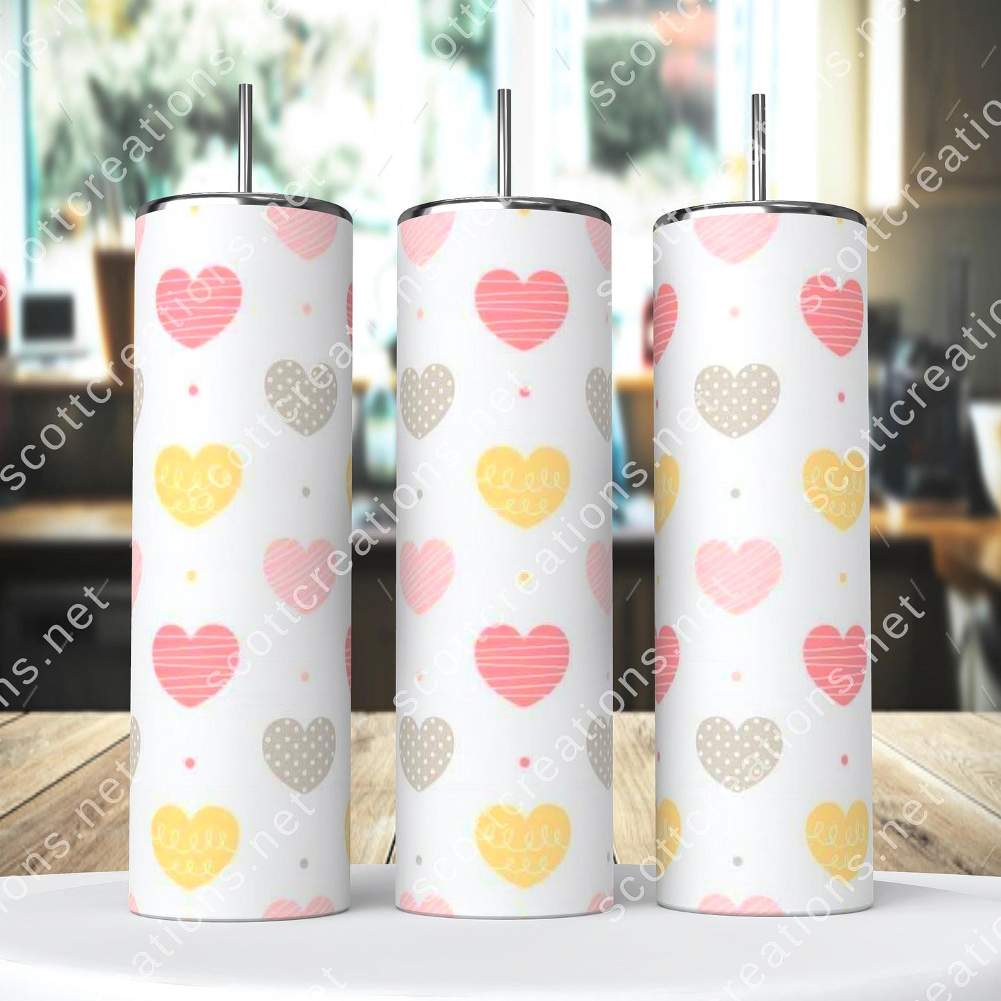 Hearts Tumbler