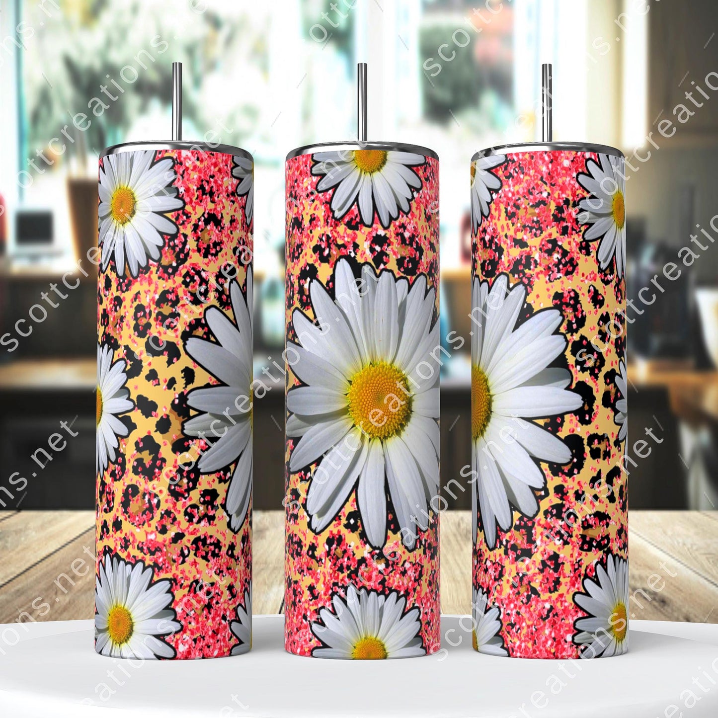 Spring Flower Tumbler